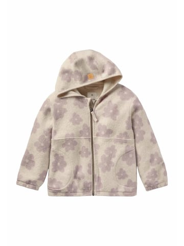 Hessnatur Fleece Jacke in pastell lavendel