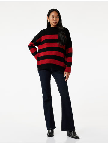 KOTON SWEATERS in Rot Gestreift