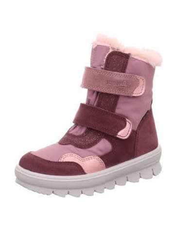 superfit Schnürstiefelette in rot