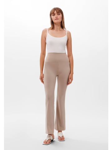 Les Lunes Hose BELLE Leggings flared in Plaza Taupe