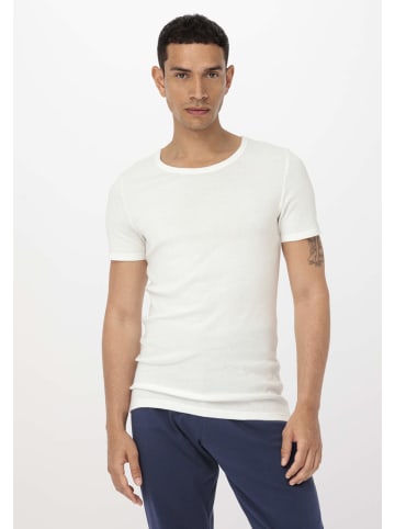 Hessnatur T-Shirt Fitted 2er Pack in naturweiss