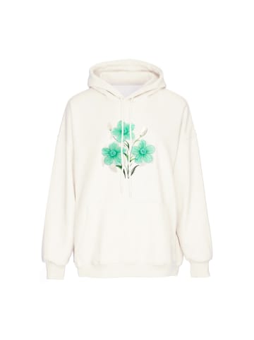 IZIA Women Hoodie in White