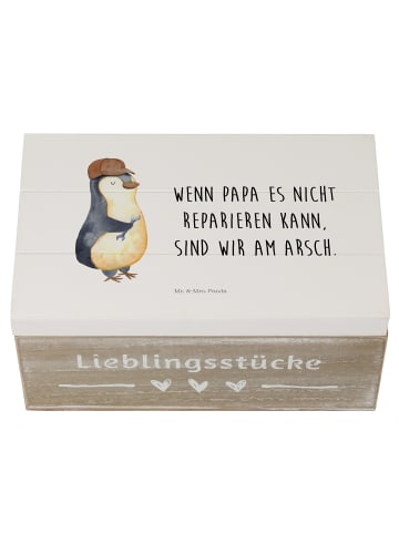 Mr. & Mrs. Panda Box Wenn Papa es nicht reparieren kann, sind wi... in Weiß