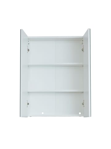 ebuy24 Spiegelschrank LineSkinBD Weiß 60 x 18 cm