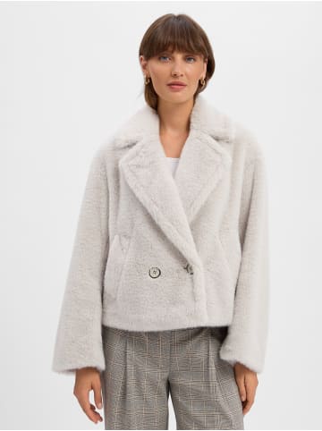 MARC CAIN COLLECTIONS Felljacke in hellgrau