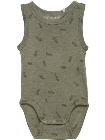 Fixoni Kinder Kurzarmbody "Body NS" in Grün