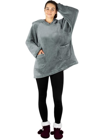 normani Oversize Pullover Molina in Grau