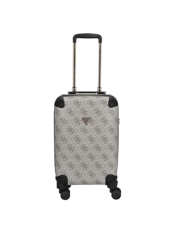 Guess Berta 18 IN - 4-Rollen-Kabinentrolley 53 cm (dark taupe logo) in dark taupe logo