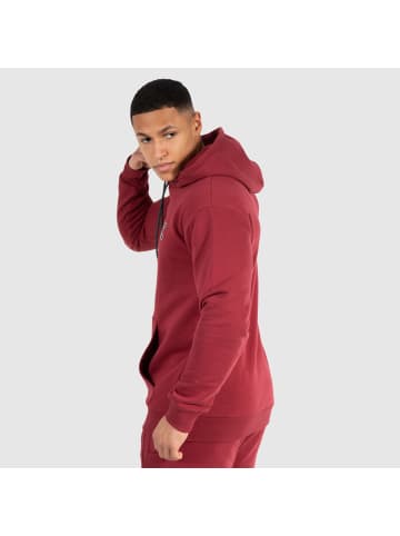 SMILODOX Hoodie Finley in Bordeaux