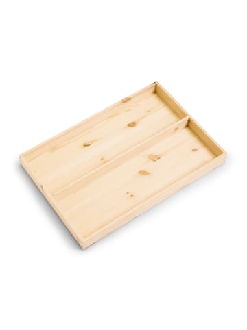 Zeller Organizer-Einsatz für Box in Braun, 55 x 37 cm