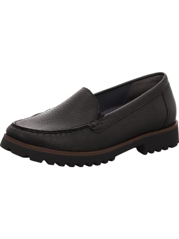WALDLÄUFER Slipper in schwarz