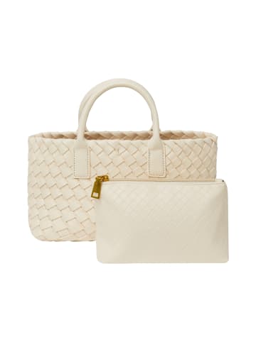 IZIA Women 2-In-1 Tote Bag Set in Light Beige