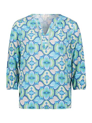 CARTOON Casual-Bluse mit Muster in Green/Blue