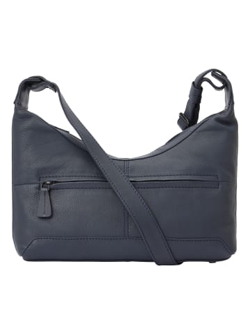 VLD VOi Leather Design 4Season Umhängetasche Leder 27 cm blau