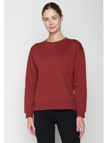 GreenBomb Sweatshirt Basic in Red Berry