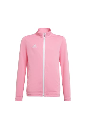 adidas Performance Trainingsjacke Entrada 22 in pink / weiß