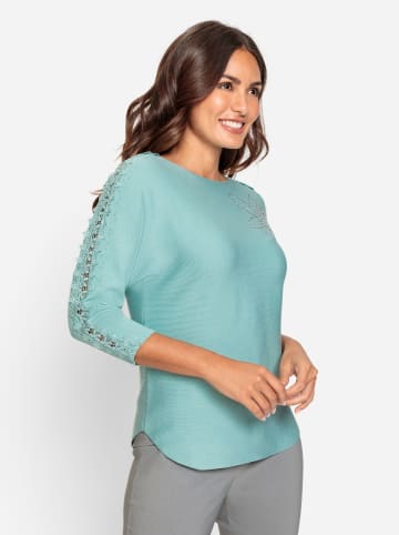 WITT WEIDEN 3/4 Arm-Pullover in mint