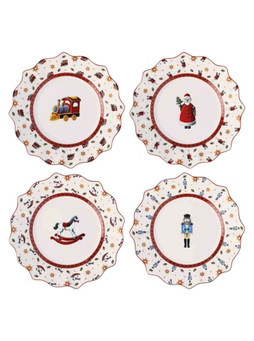 Villeroy & Boch 4er Set Jubiläums-Teller Toy's Delight ø 24,4 cm bunt in bunt