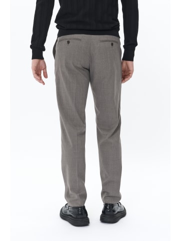 Matinique Pants Suiting MAlas Gerade Passform in Walnut Melange