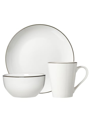 Ritzenhoff & Breker 18er Set Frühstücks-Set Adela in grau