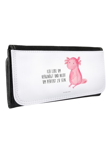 Mr. & Mrs. Panda Portemonnaie Axolotl Niedlich mit Spruch in Weiß