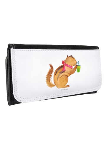 Mr. & Mrs. Panda Portemonnaie für Damen Eichhörnchen Smoothie oh... in Weiß