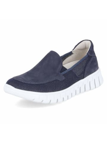 WALDLÄUFER orthopädischer Slipper in blau