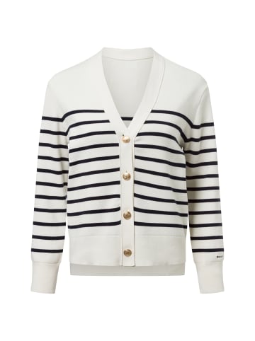Gant Strickjacke in ecru marine - 0001