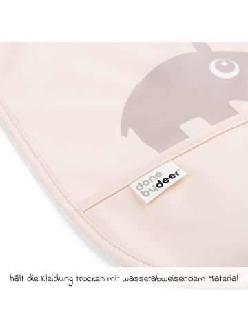 done by deer Klett-Lätzchen 2er Pack - Ozzo - Powder in rosa