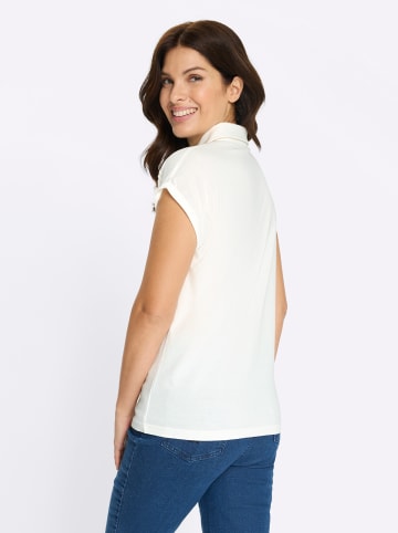 Sieh an! Poloshirt in ecru