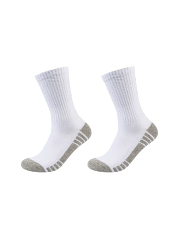 Skechers Tennissocken 4er Pack cushioned in Weiß mix