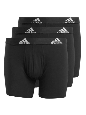 adidas Boxershorts BOS Brief 3pp in schwarz