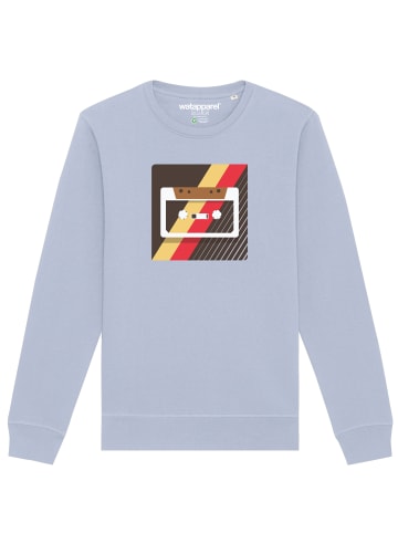 wat? Apparel Sweatshirt Kassette in Serene Blue