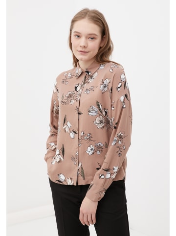 Finn Flare Bluse Print in beige