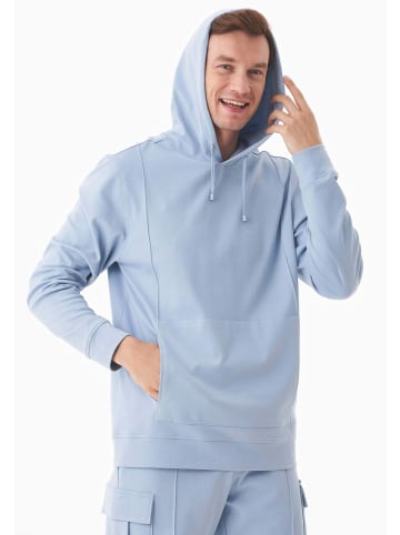 Organication Hoodie "MOR17608" in Eisblau