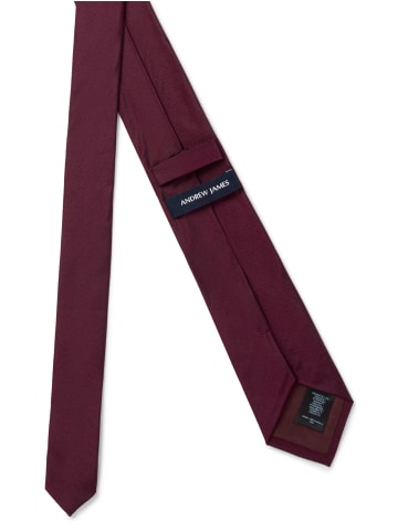 Andrew James Krawatte in bordeaux - 0001