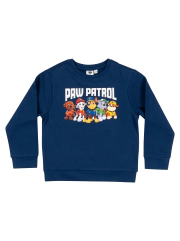 Paw Patrol Paw Patrol Sweatshirt Crew Pullover Oberteil Langarm in blau