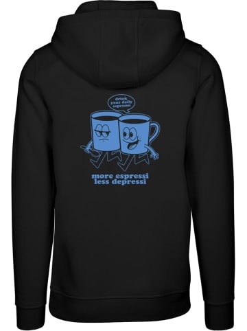 Mister Tee Hoodie "More Espressi Hoody" in Schwarz