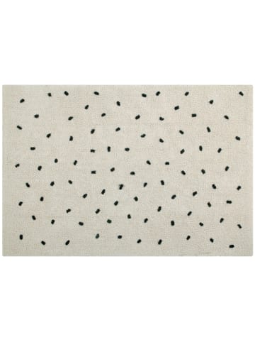 Happy Decor Kids Teppich "Mini Dots" in Beige/Schwarz - 140x200 cm