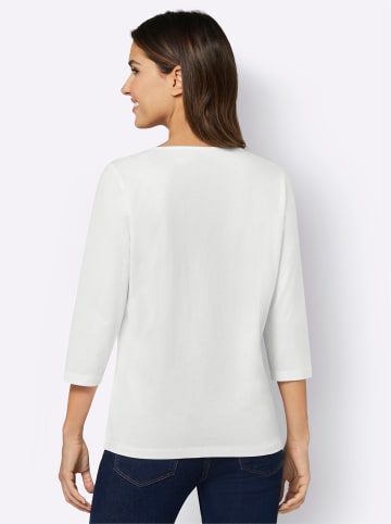 Sieh an! 3/4-Arm-Shirt in ecru-marine