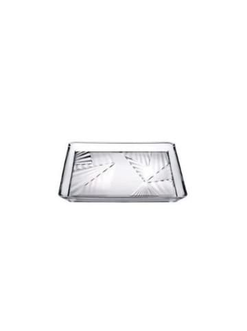 Pasabahce Pasabahce Madlen 2er Servierplatten aus Glas - quadratisch, 15 x in Transparent