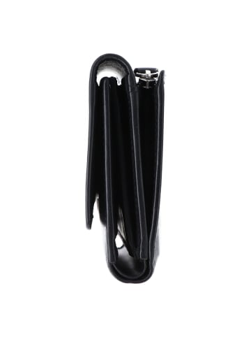 Golden Head Polo Geldbörse RFID Schutz Leder 14 cm in schwarz