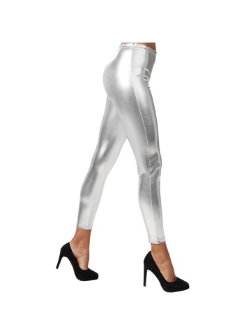 tectake Enghose, Für viele Outfits & Anlässe, Lange Leggings im Metallic-Look