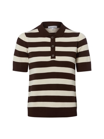 More & More Shirt in schoko beige