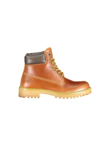Lumberjack Braune Leder-Sneaker