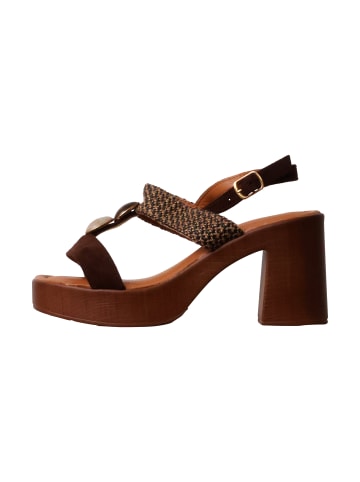 Joia Sandalen mit Absatz Braun