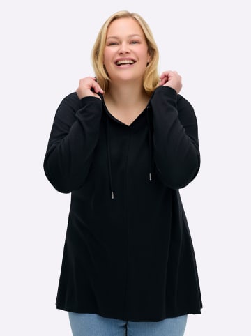 sheego Sweatshirt in tiefblau