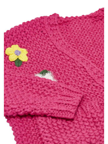 ebeeza Damen Strickjacke in Pink