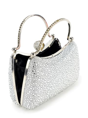 Harpa Clutch ORALEI in twilight silver