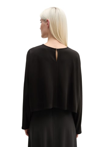 Marc O'Polo Longsleeve cropped in Schwarz